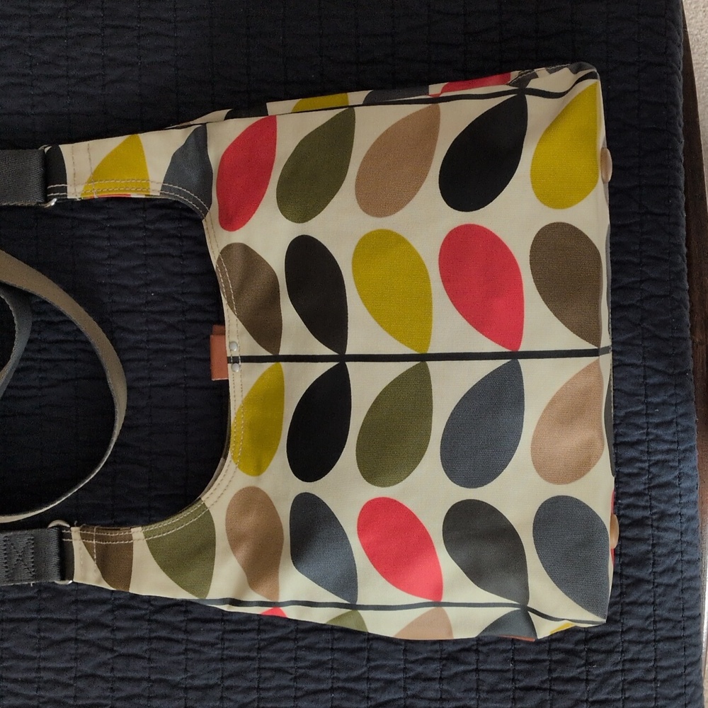 Orla Kiely Multicolor Stem Print Crossbody Bag